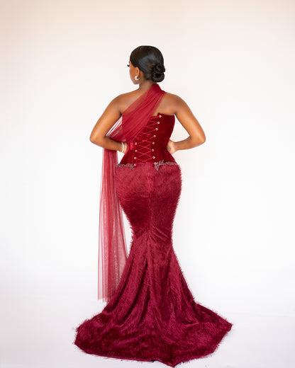 AFIA CORSET RED WINE