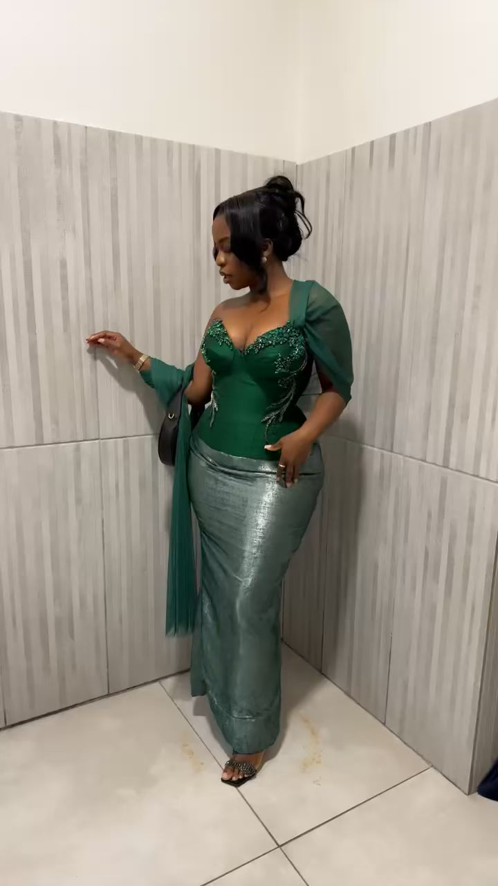 AFIA SILK GREEN